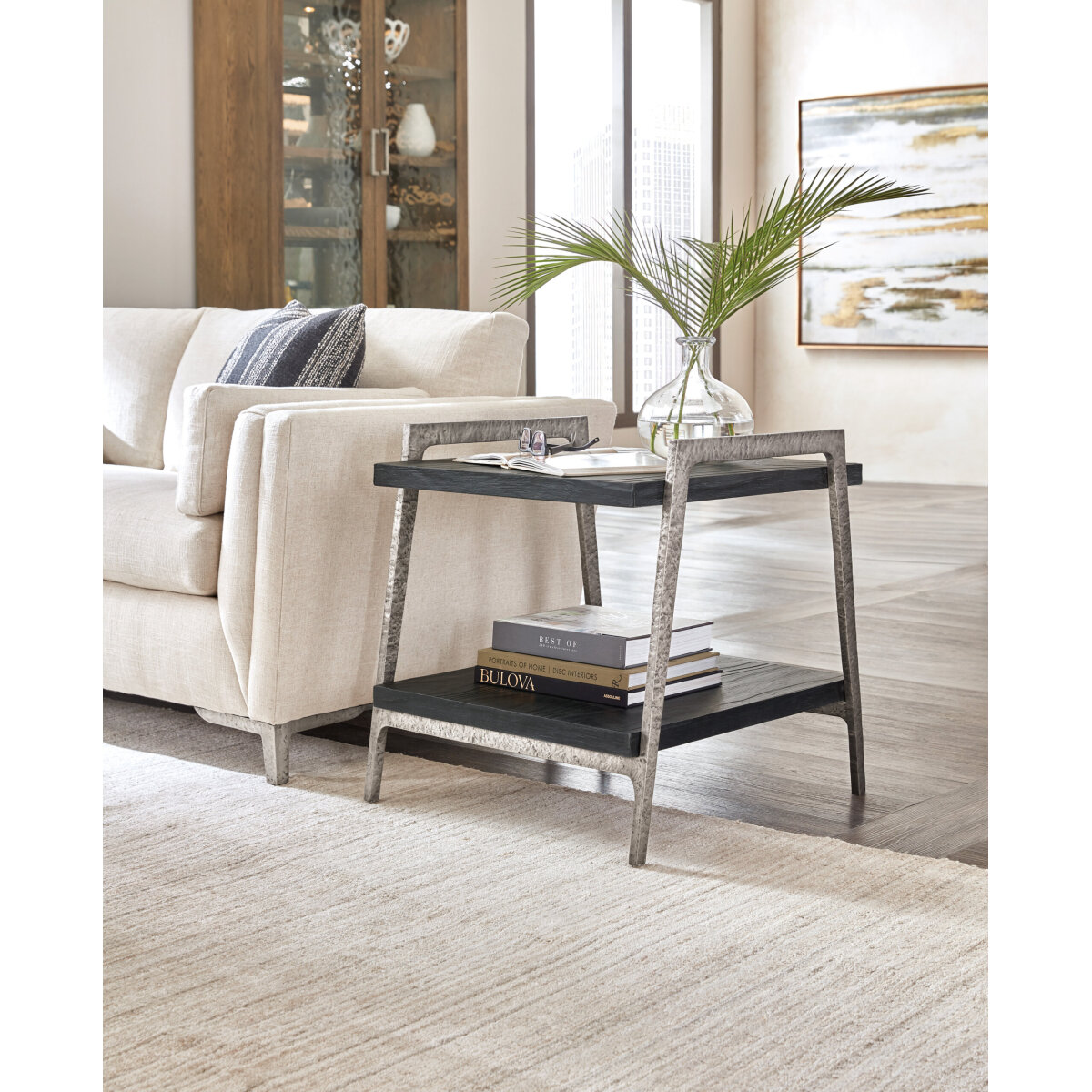 Chapman Chapman Shou Sugi Ban End Table End tables Blacks 5