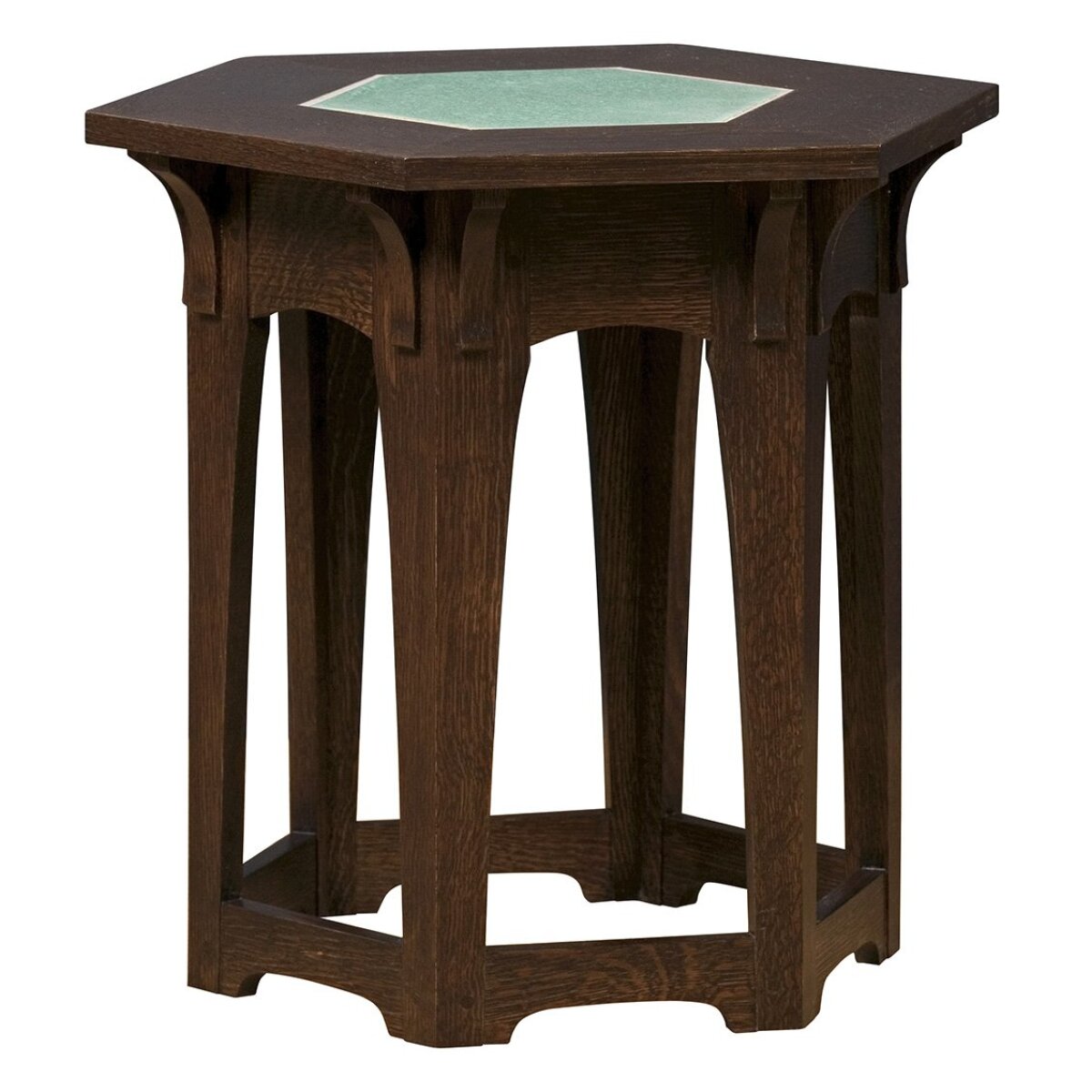 Gus Tile Top Tabouret End tables Stickley Furniture 4
