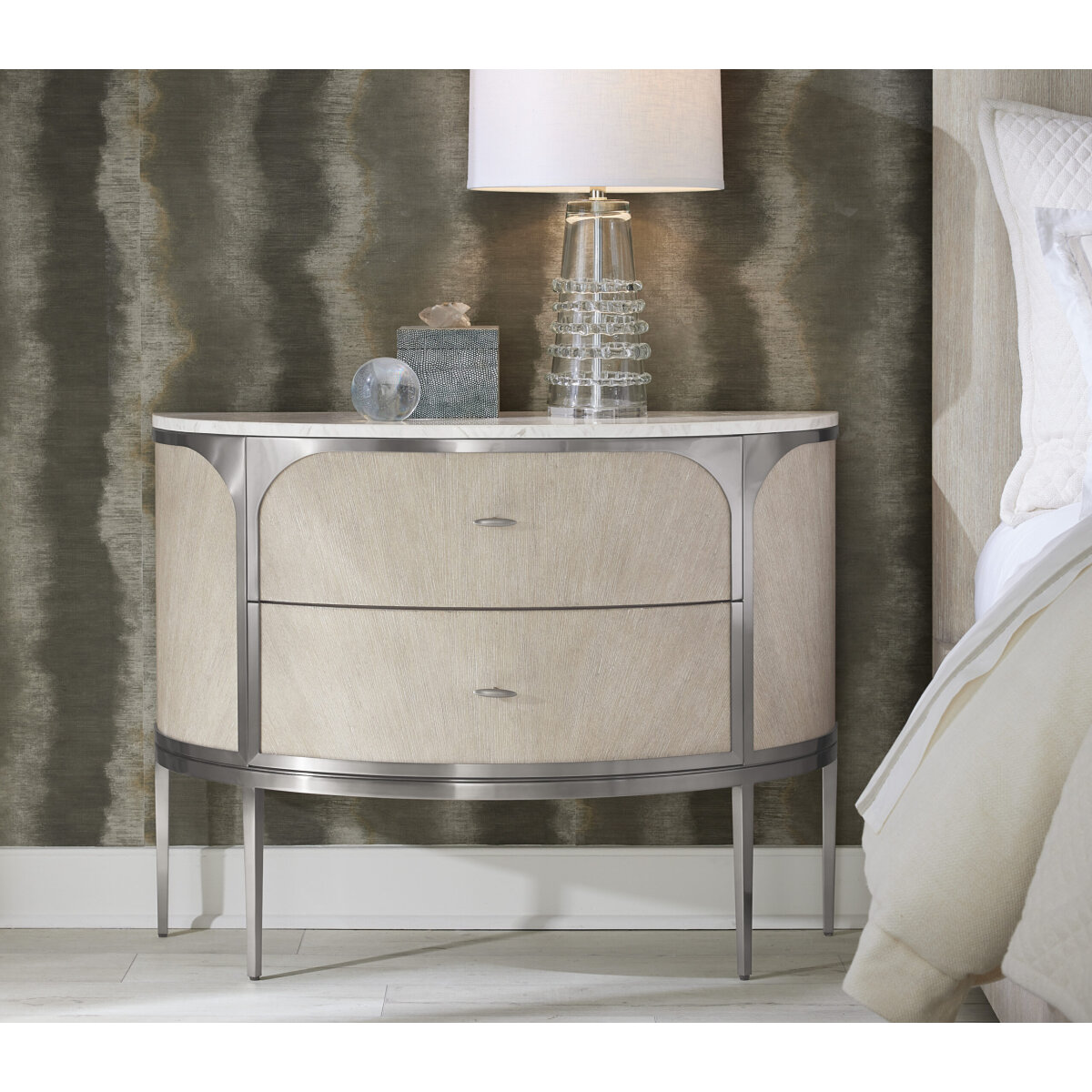 ModernMood Modern Mood Two Drawer Nightstand Nightstands Hooker Furniture 5