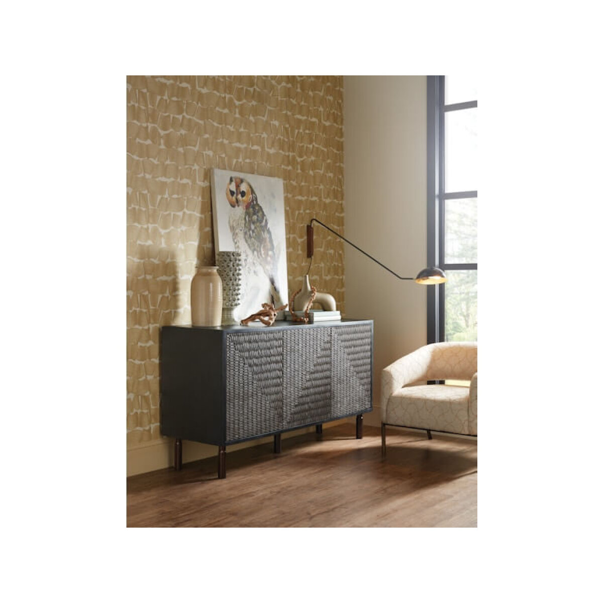 Commerce and Market Jachar Entertainment Credenza Dining Storage Hooker Furniture 5