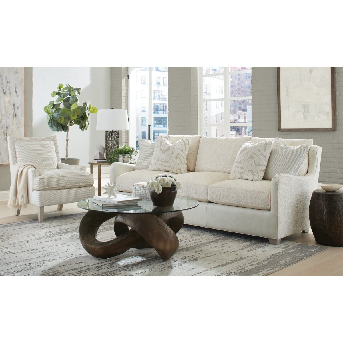 LF732950BD Three Cushion Sofa Sofas Craftmaster Furniture 9