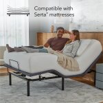 baselogic Silver Adjustable Base Adjustable Bases Serta 12