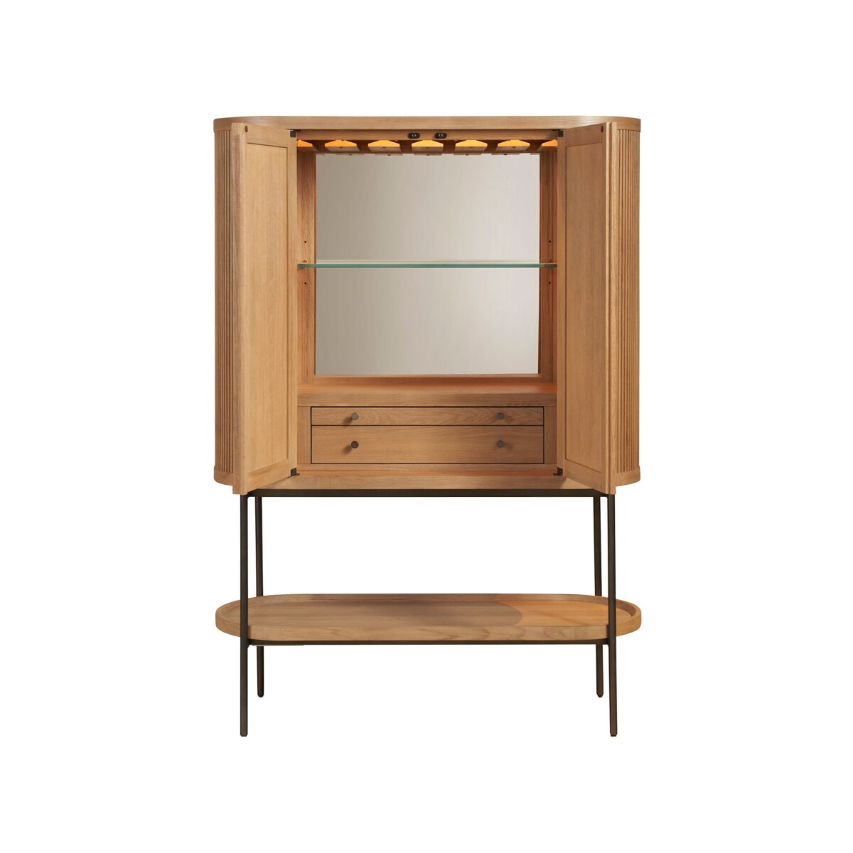 Linnea Bar Cabinet Dining Storage Universal Furniture 4