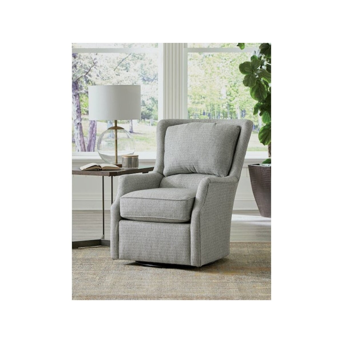 Loren Swivel Chair Chairs Customizable 7