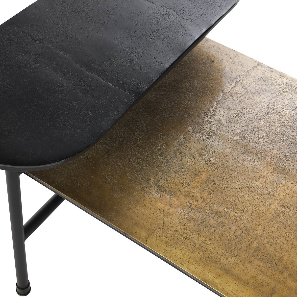 Wagner Cast Aluminum Rectangle Coffee Table Cocktail & Coffee Tables Classic Home 6