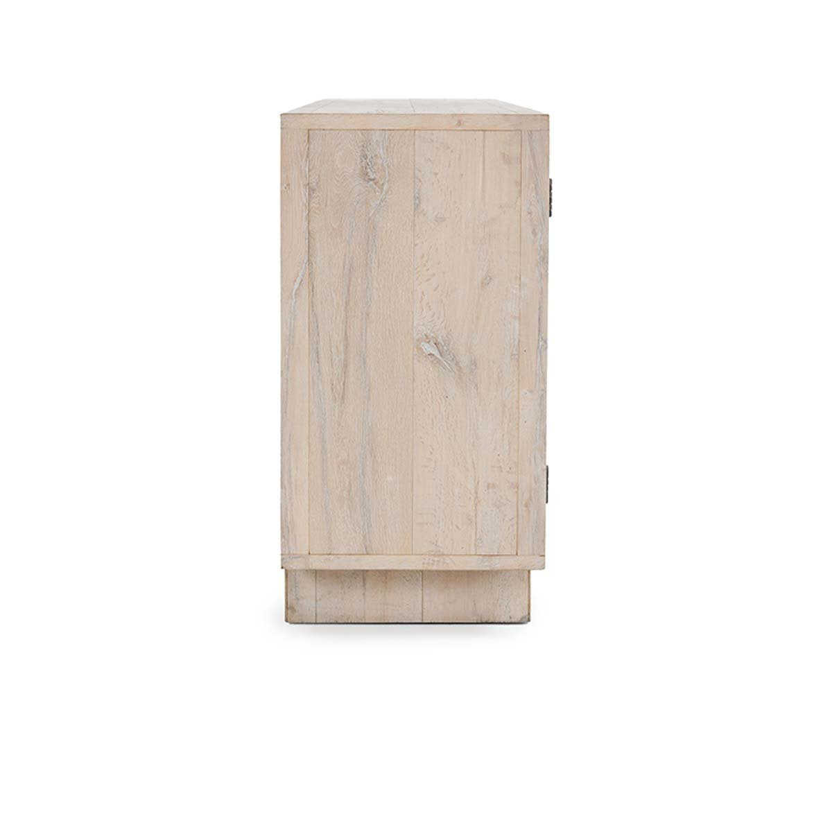 Anton Solid Wood 4Dr Cabinet – Beige-Natural Accent Furniture Classic Home 6