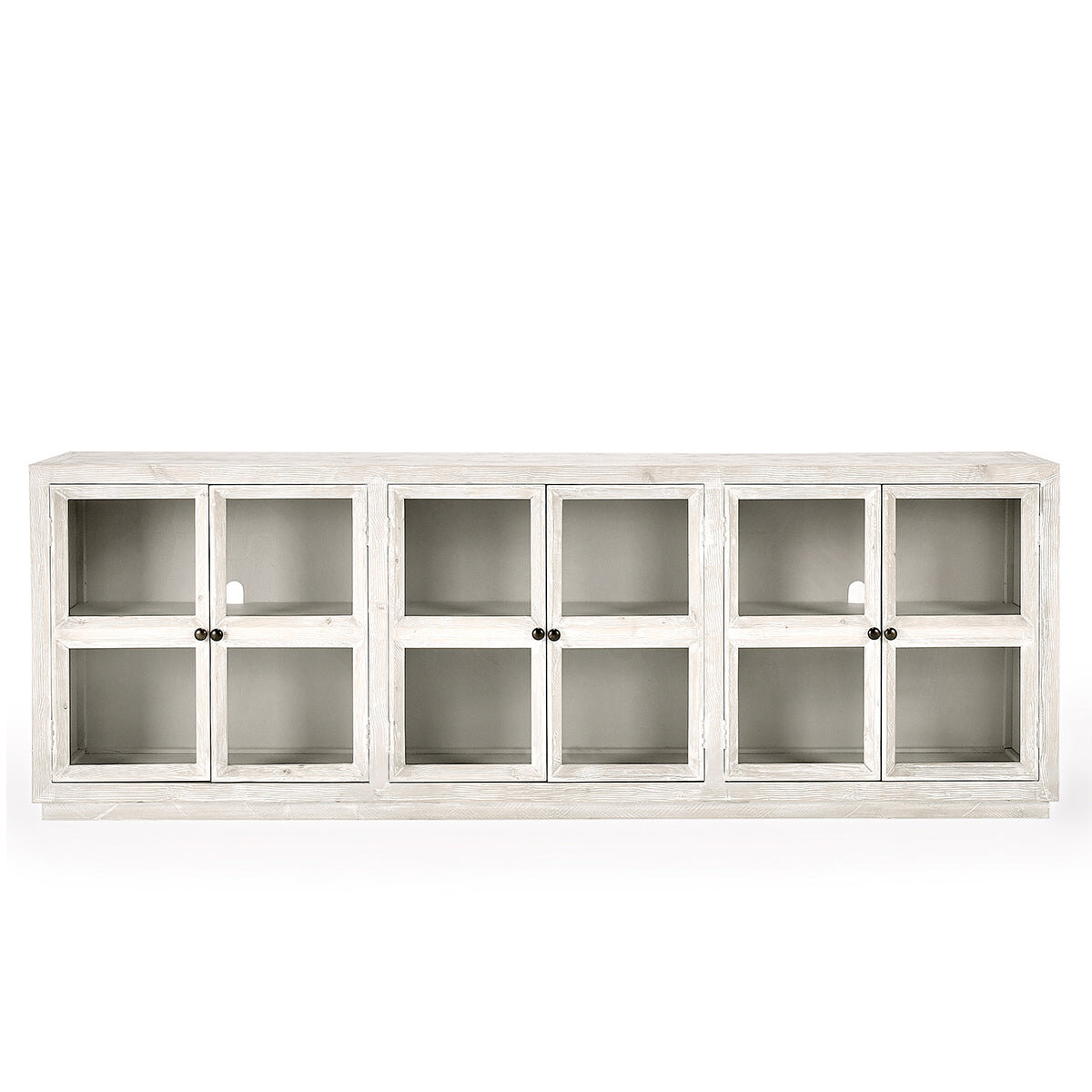 Selma Solid Wood 6Dr Cabinet Accent Furniture Classic Home 5