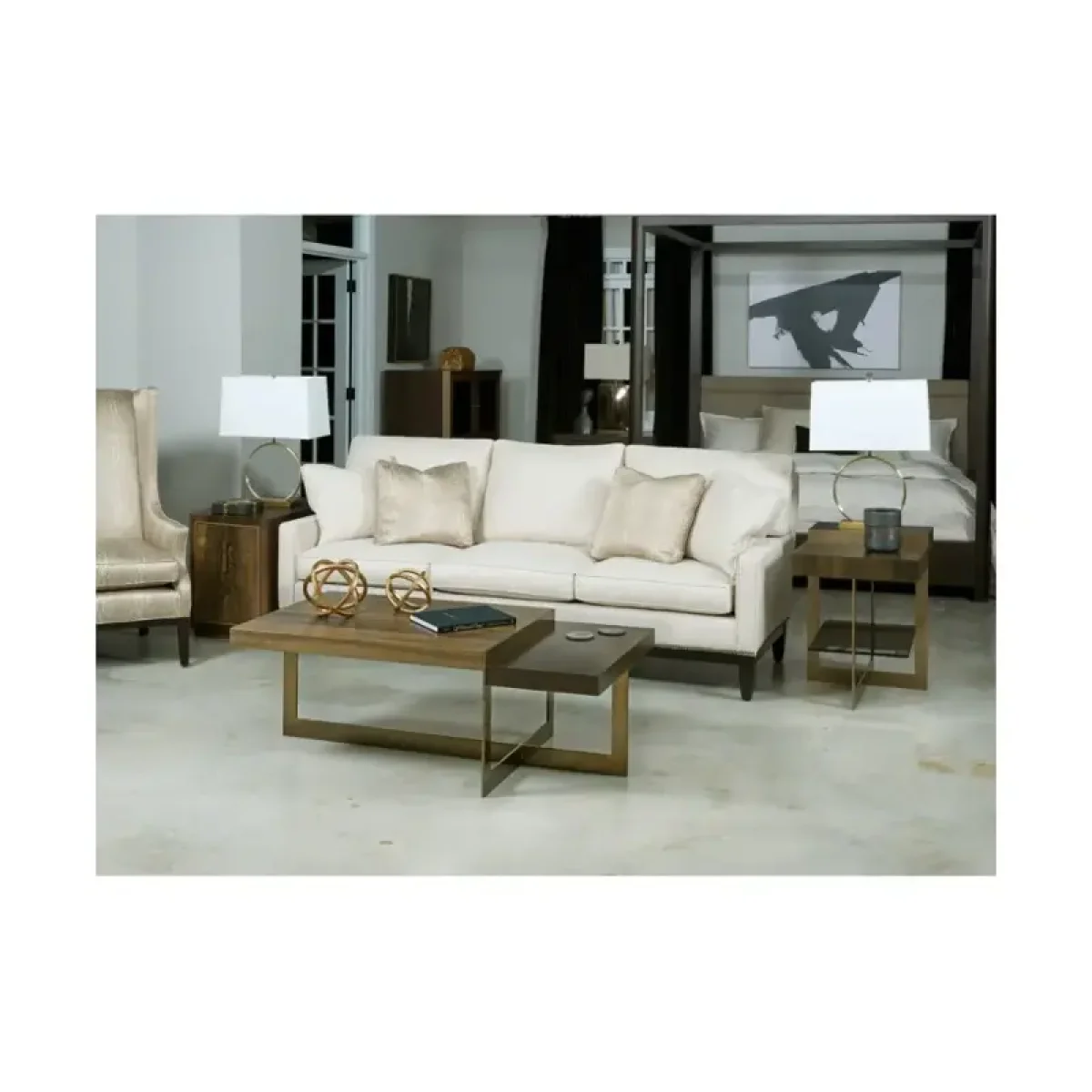 Organics Rectangular Cocktail Table Cocktail & Coffee Tables American Drew 5