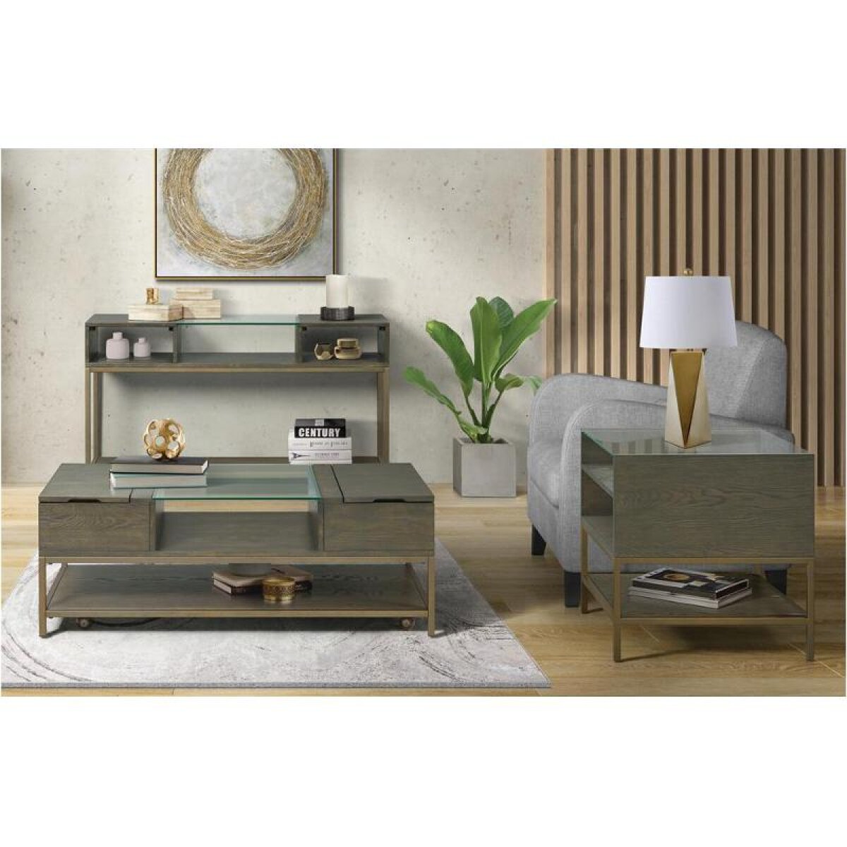 Hyde Rectangle Cocktail Table Cocktail & Coffee Tables Riverside Furniture 5