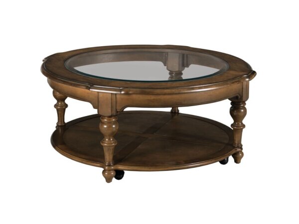 Corso Round Coffee Table Cocktail & Coffee Tables Kincaid Furniture