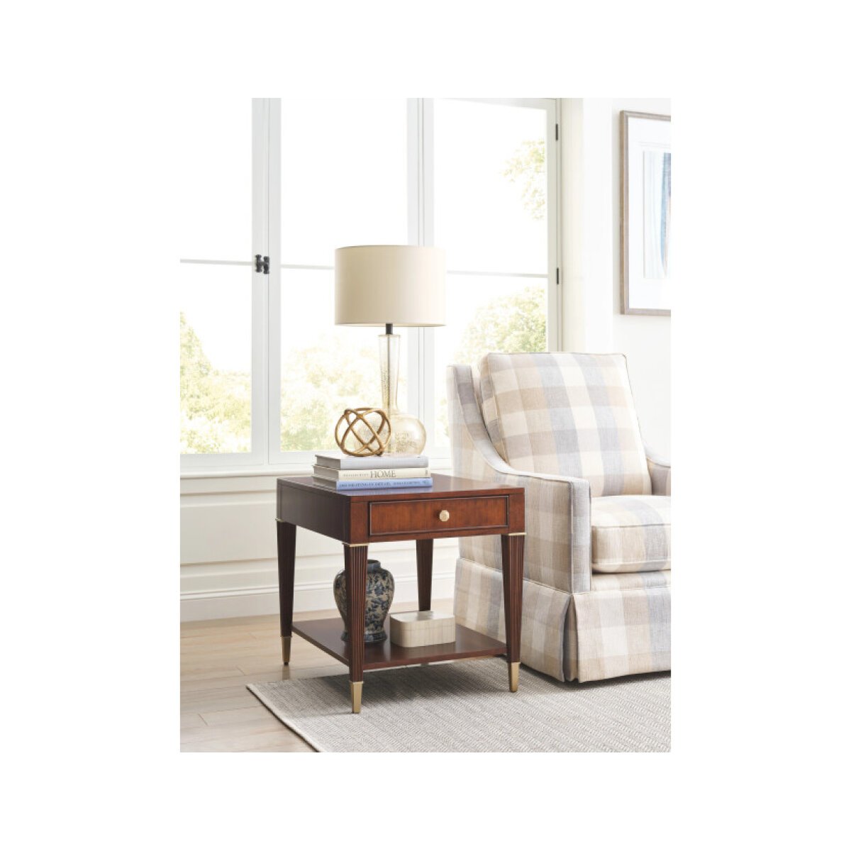 Addision Greenhill Rectangular End Table End tables American Drew 5