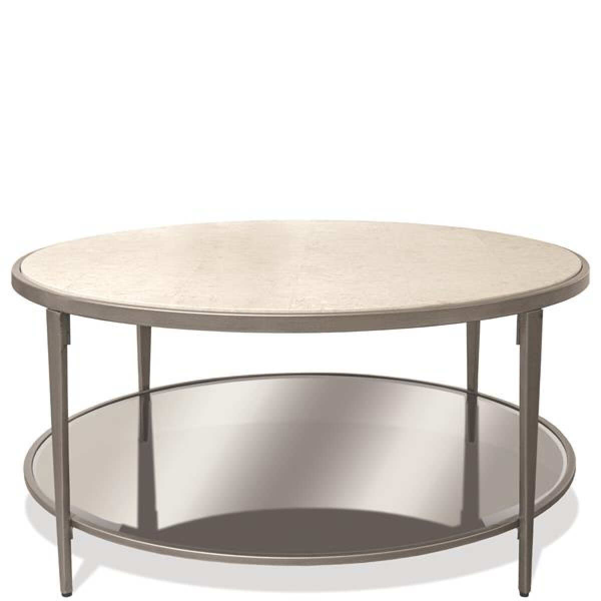 Wilshire Round Coffee Table Cocktail & Coffee Tables Riverside Furniture 5