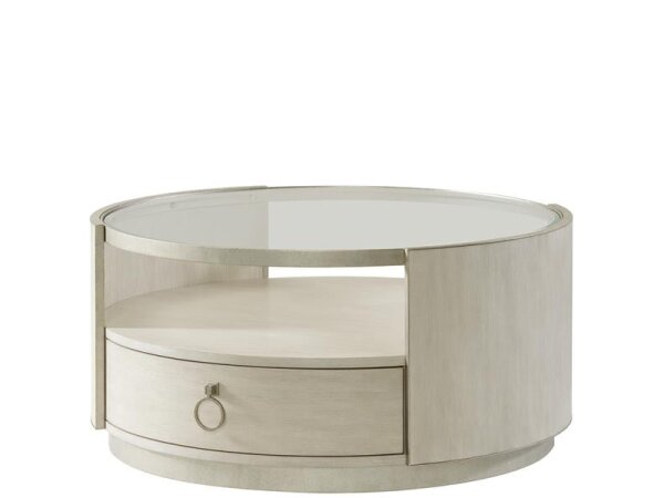Maisie Round Coffee Table Cocktail & Coffee Tables Riverside Furniture
