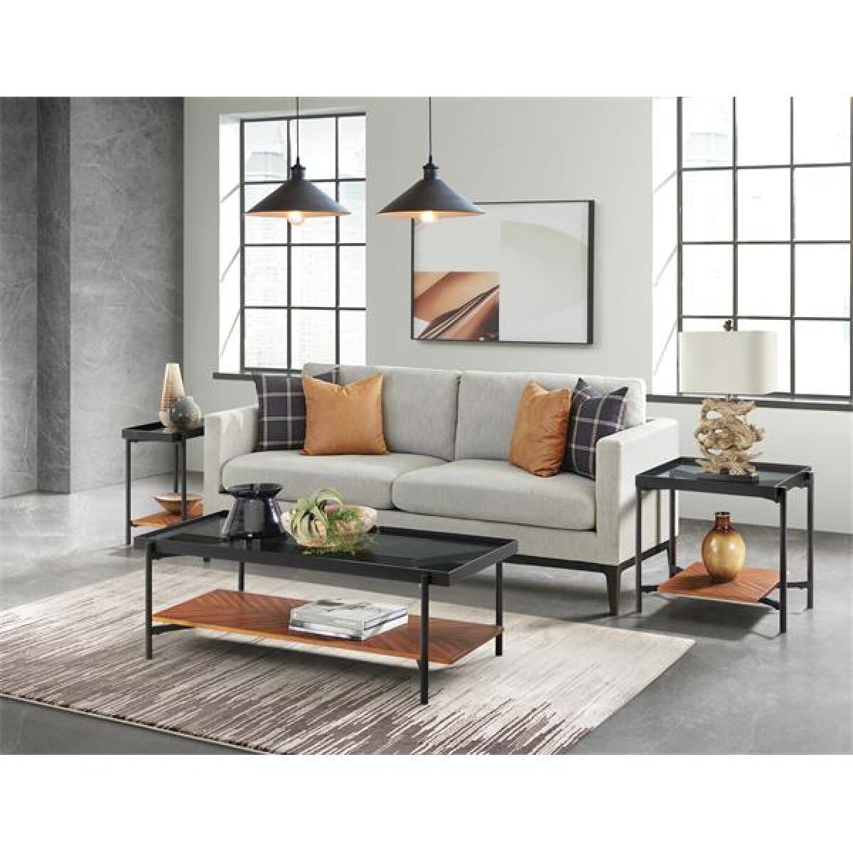 Lennox Rectangular Chairside Table Chairside Tables Riverside Furniture 9