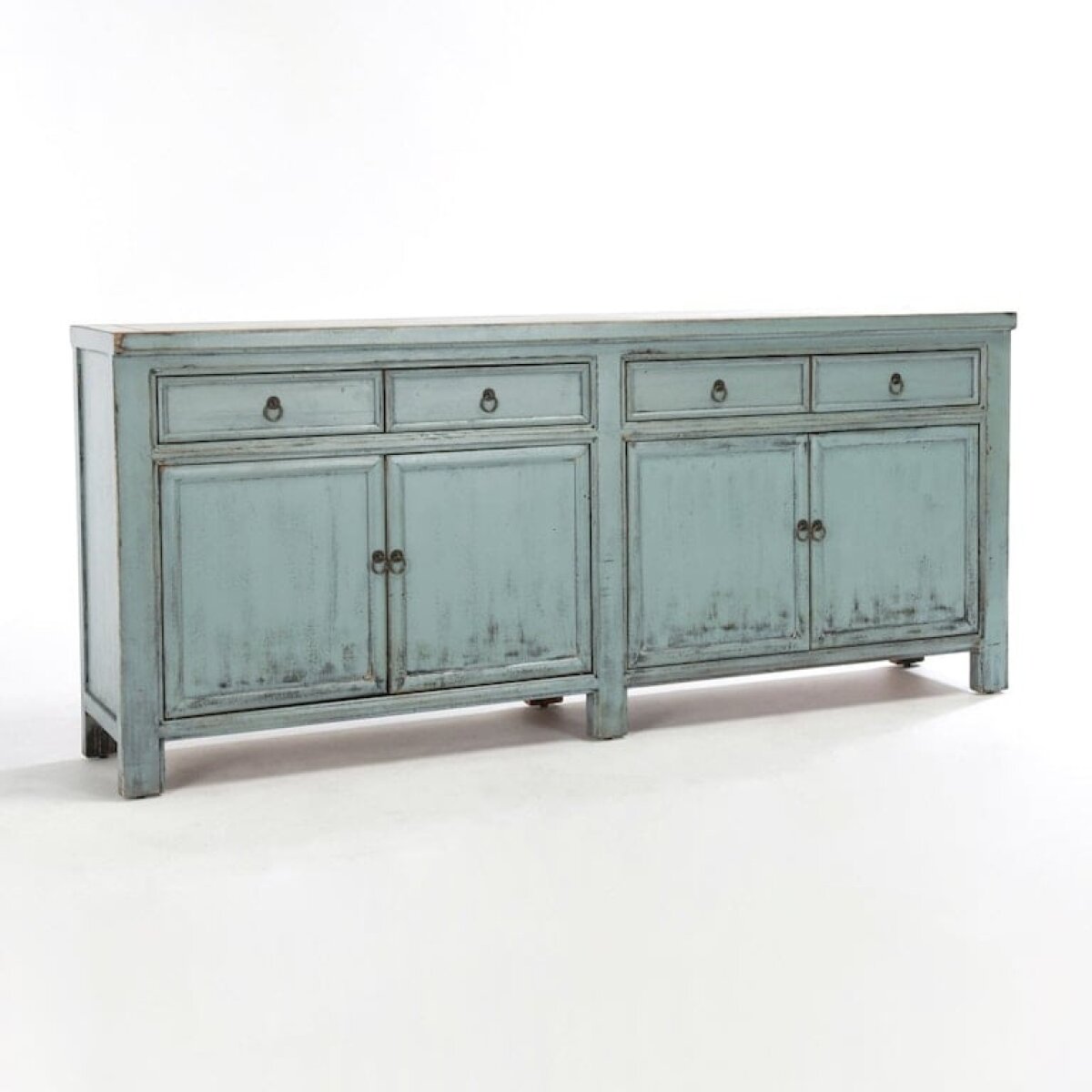 Libbit 4 Drawer 4 Door Sideboard Vintage Sag Dining Storage Classic Home 4