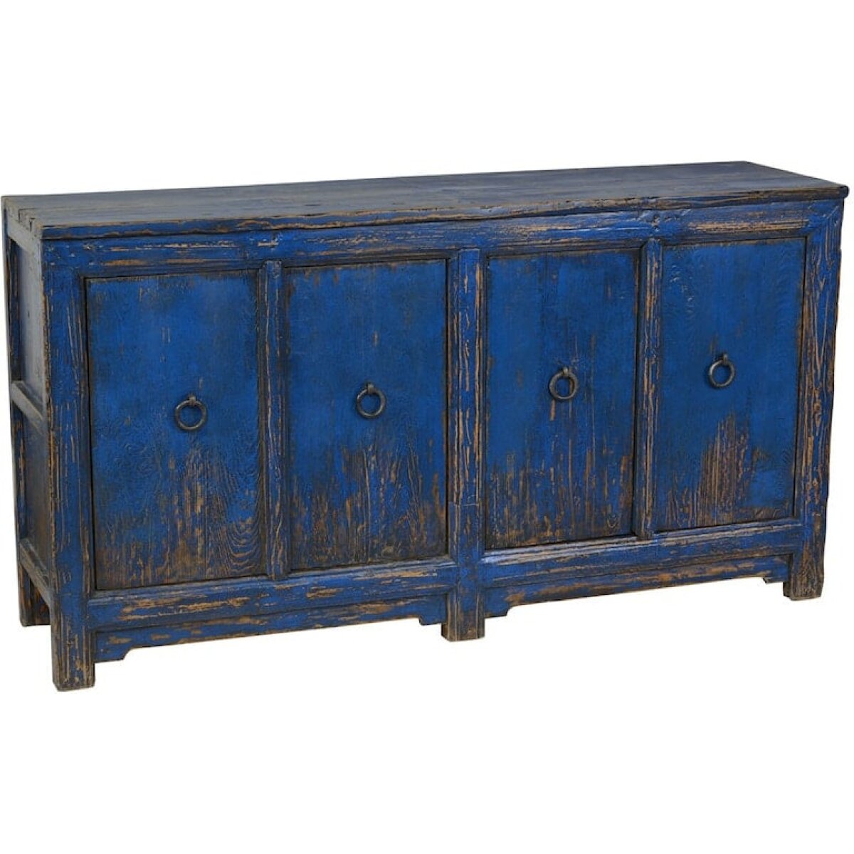 Amherst 4 Door Buffet Antique Blue 52003623 Dining Storage Classic Home 4