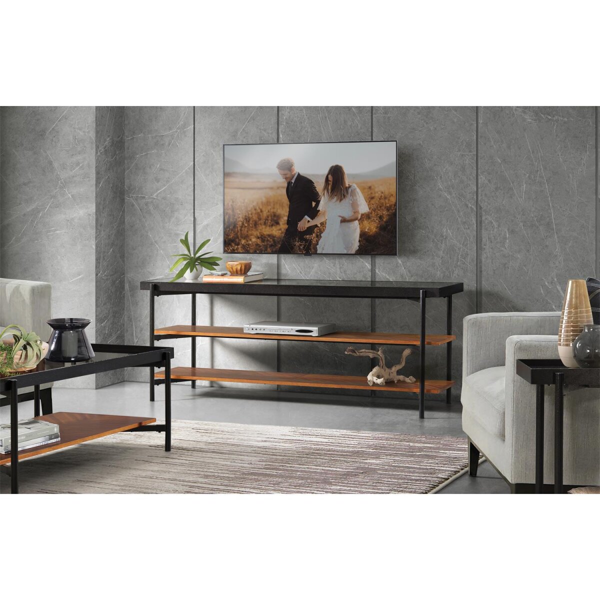 Lennox Rectangular Coffee Table Cocktail & Coffee Tables Riverside Furniture 5