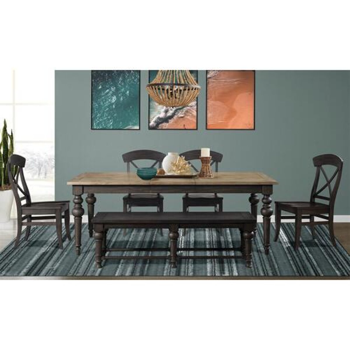 Harper X-Back Side Chair Chairs & Benches Riverside Furniture 8