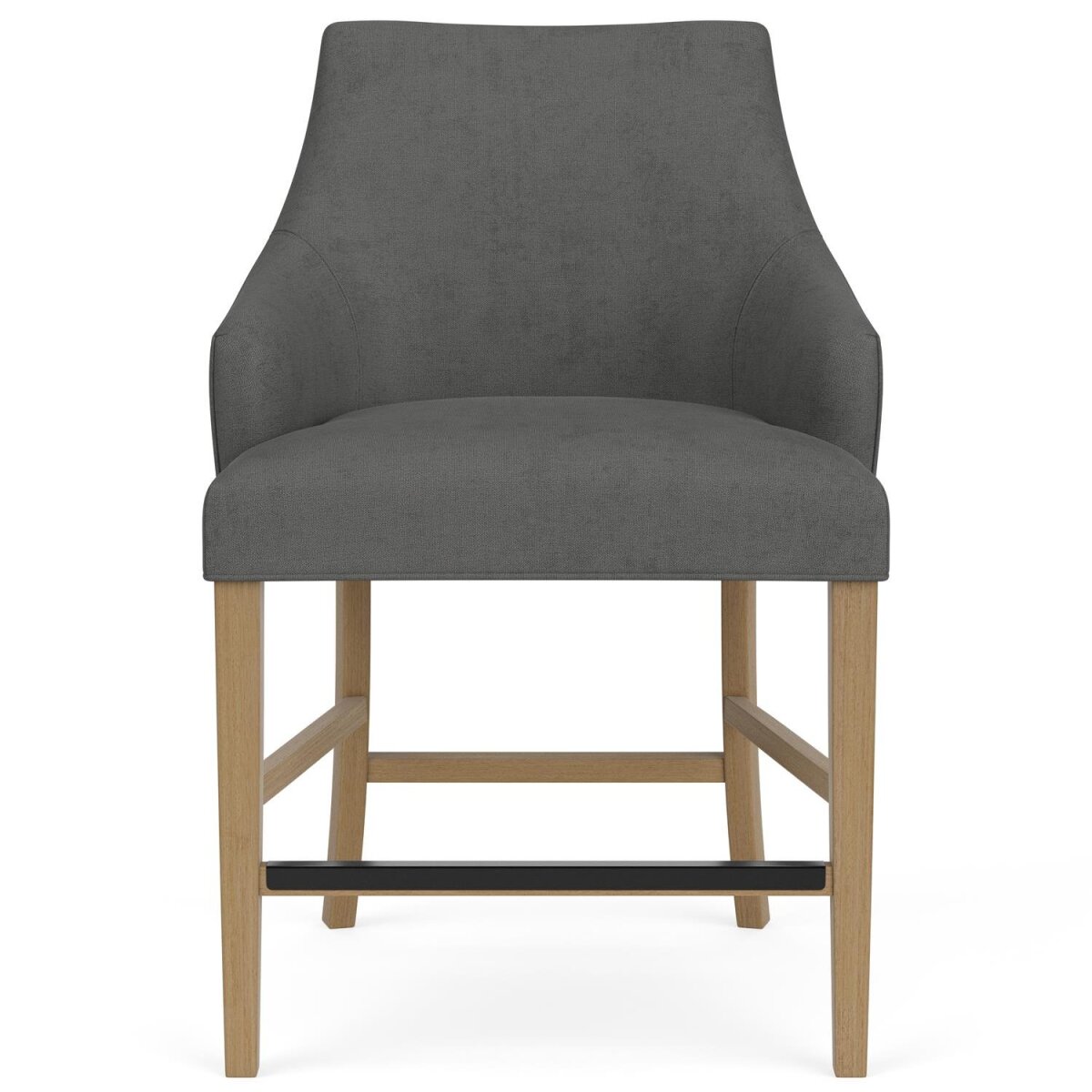 Mix-N-Match Chairs Swoop Arm Upholstered Stool Barstools Riverside Furniture 4