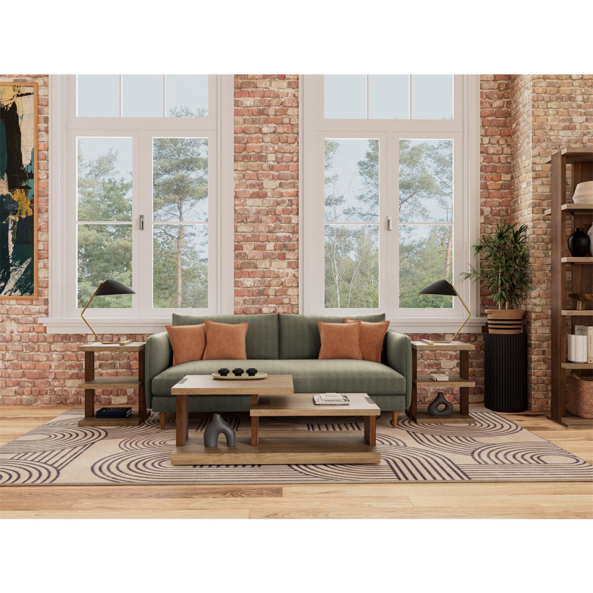 Truett Coffee Table Cocktail & Coffee Tables Riverside Furniture 5