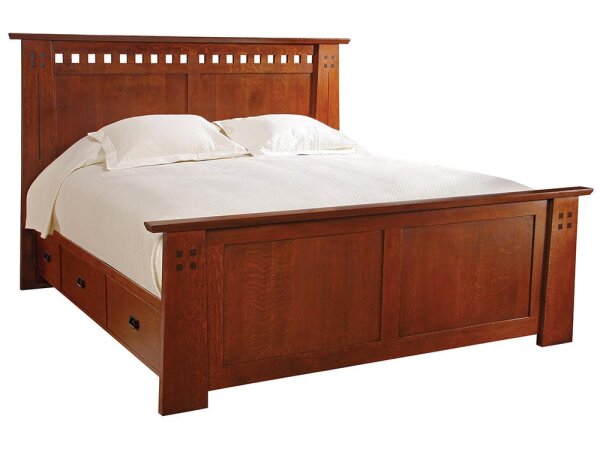 Highlands King Bed Beds Customizable