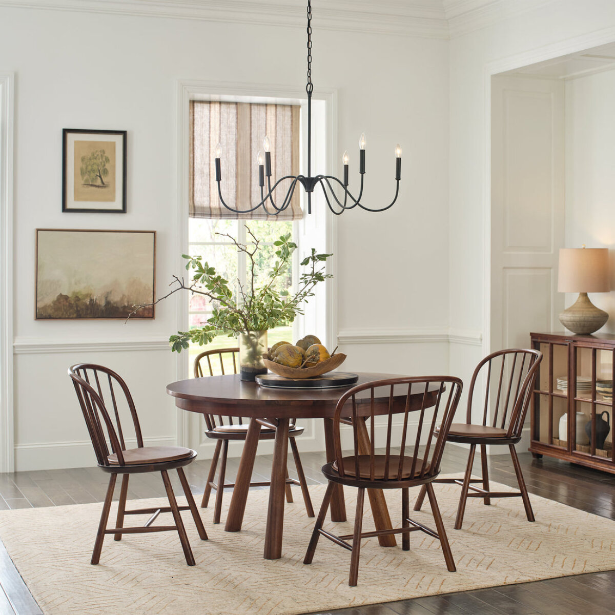 Hudson Valley 54-inch Round Dining Table Dining Tables Stickley Furniture 5