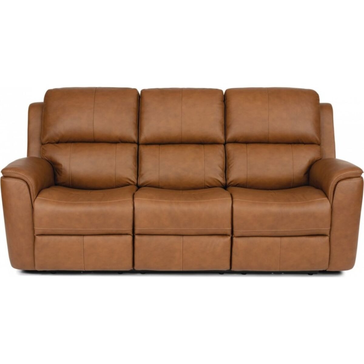 Henry Power Reclining Sofa with Power Headrests and Lumbar Sofas Customizable 4