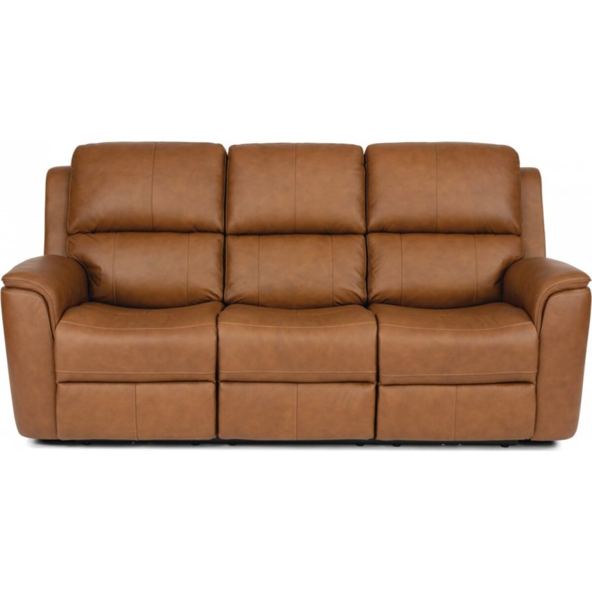 Henry Power Reclining Sofa with Power Headrests and Lumbar Sofas Customizable 6