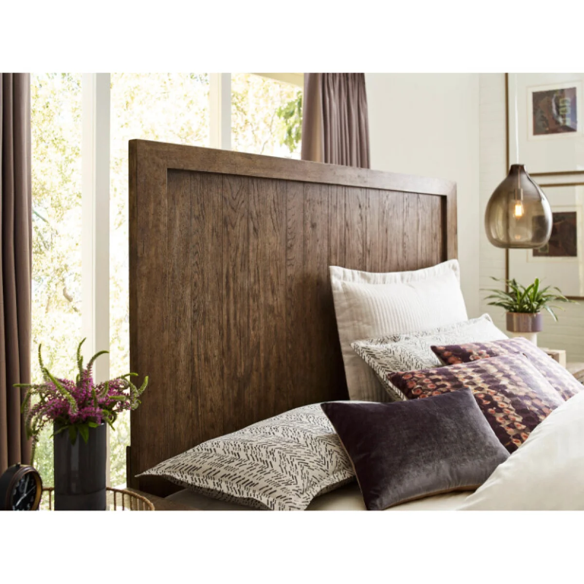 Skyline Trenton Panel Queen Bed Complete Beds American Drew 6