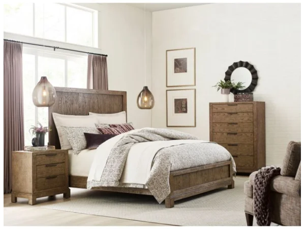 Skyline Trenton Panel Cal King Bed Complete Beds American Drew
