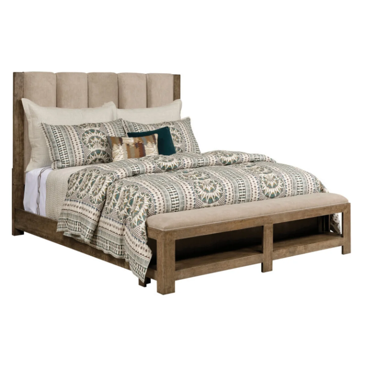 Skyline Meadowood Uph Queen Bed Complete Beds American Drew 6