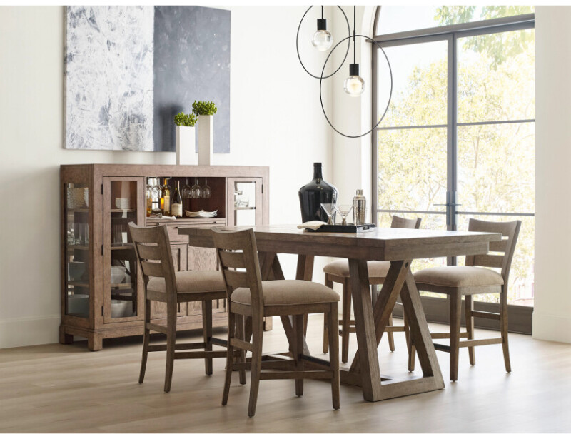 Skyline Clover Counter Height Dining Table