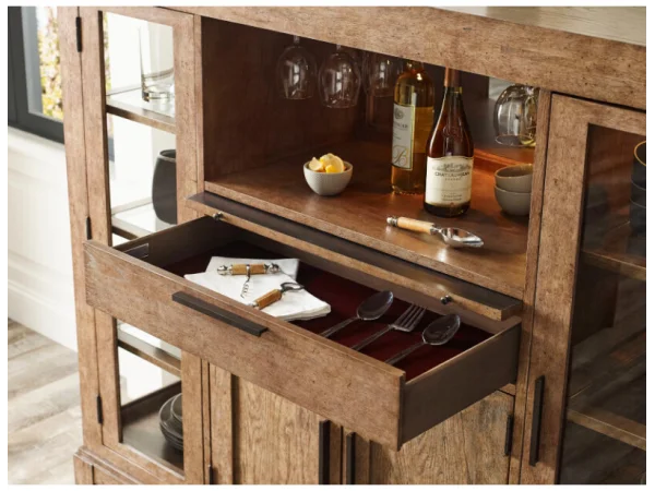 Skyline Bailey Wine Cabinet Dining Storage American Drew