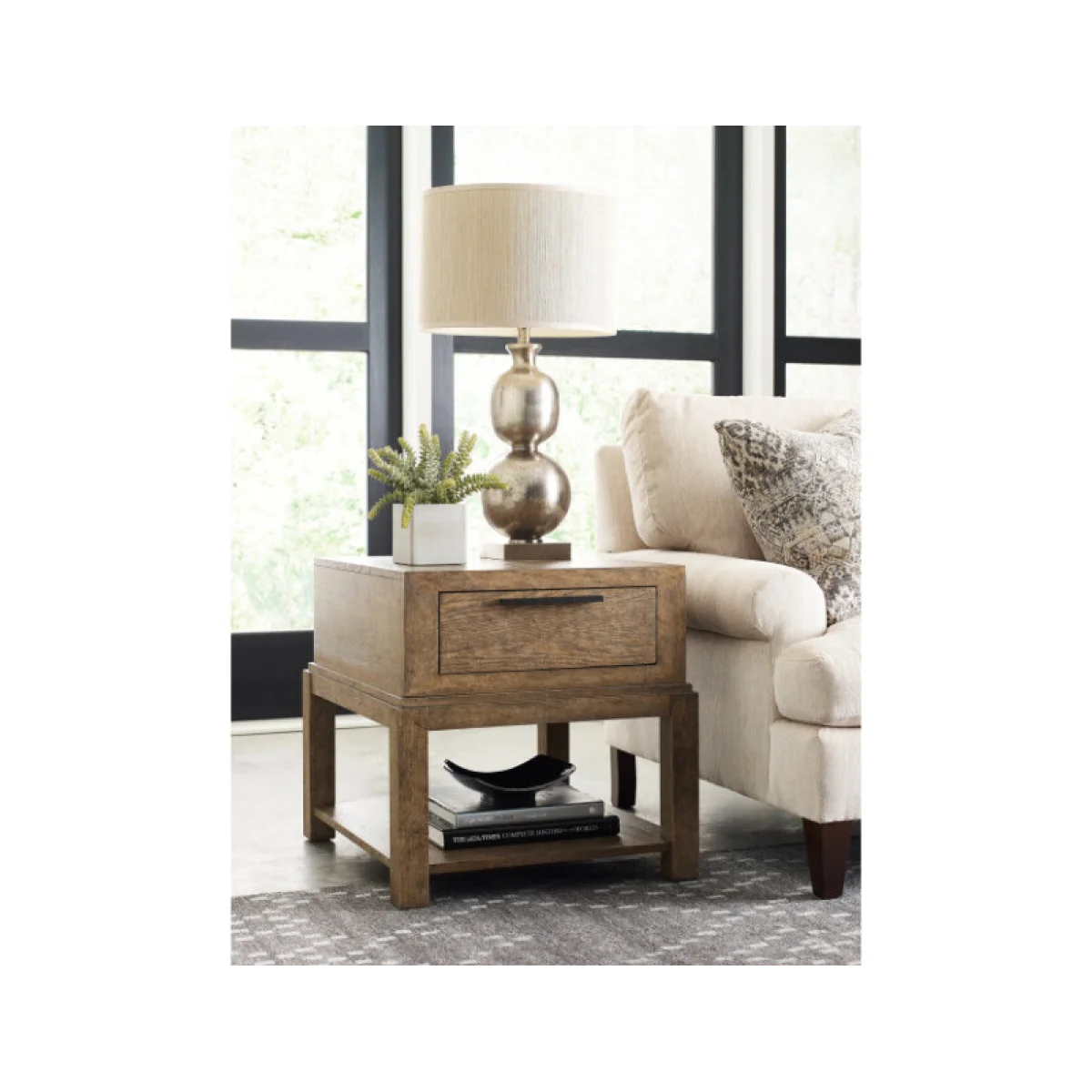 Skyline Evans Drawer End Table End tables American Drew 4