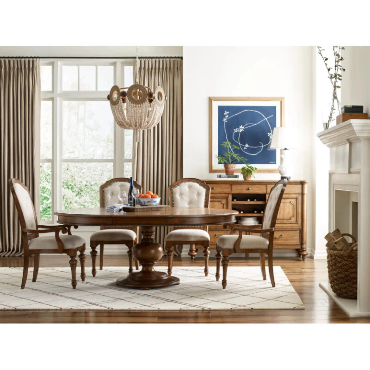 Berkshire Diamond Side Chair Chairs & Benches American Drew 6