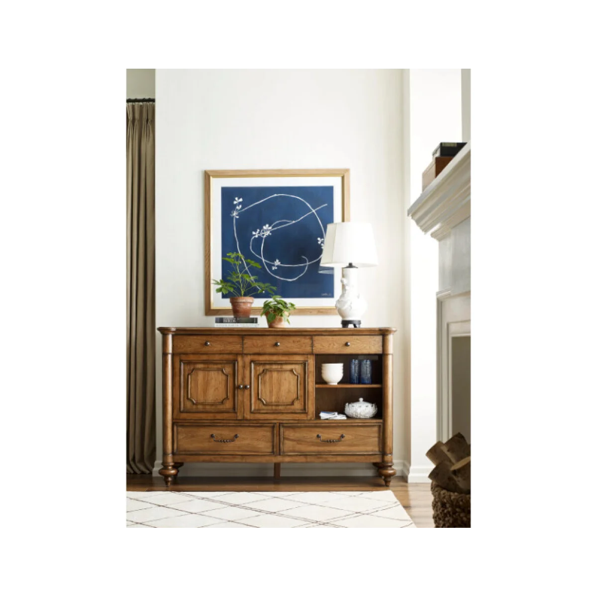 Berkshire Concord Buffet Dining Storage American Drew 4