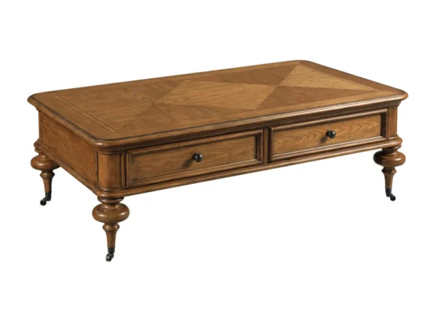 Berkshire Pearson Rectangular Coffee Table Cocktail & Coffee Tables Brown