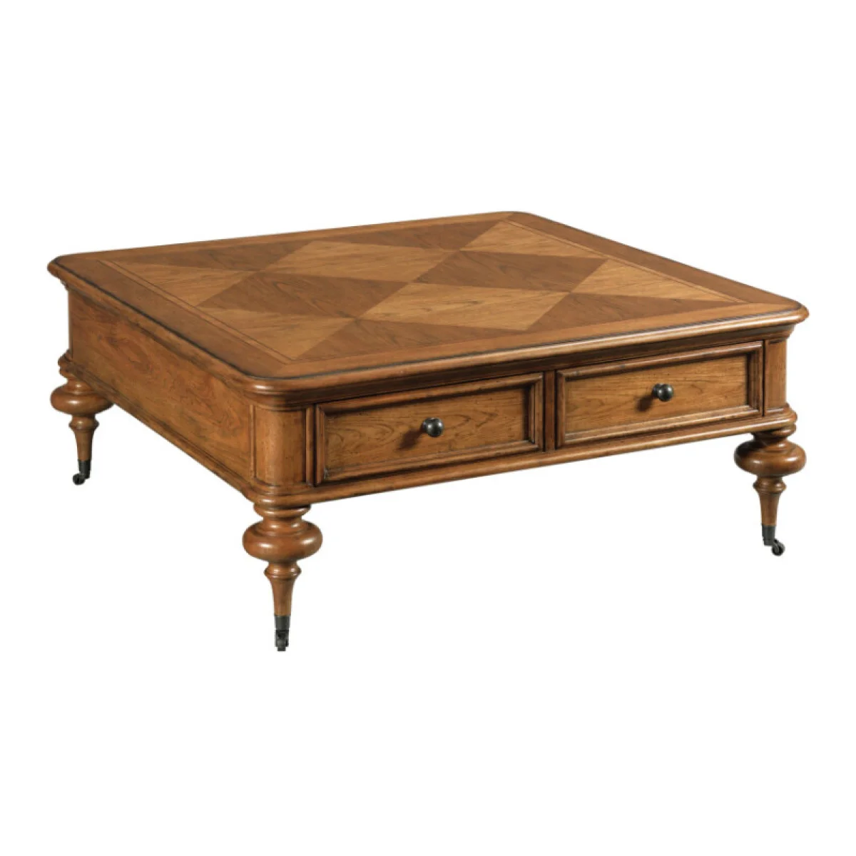 Berkshire Pearson Square Cocktail Table Cocktail & Coffee Tables Brown 4