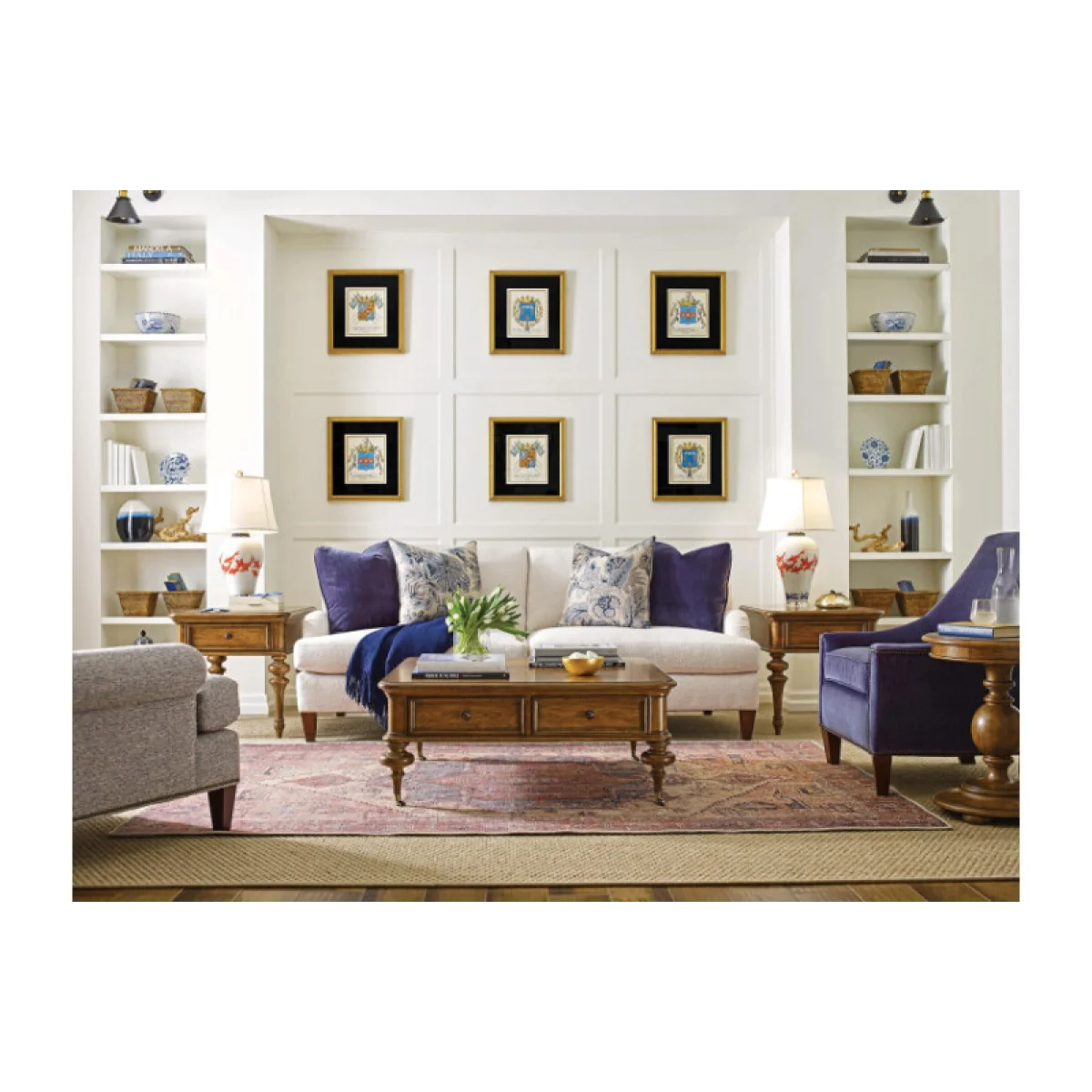 Berkshire Pearson Square Cocktail Table Cocktail & Coffee Tables Brown 6