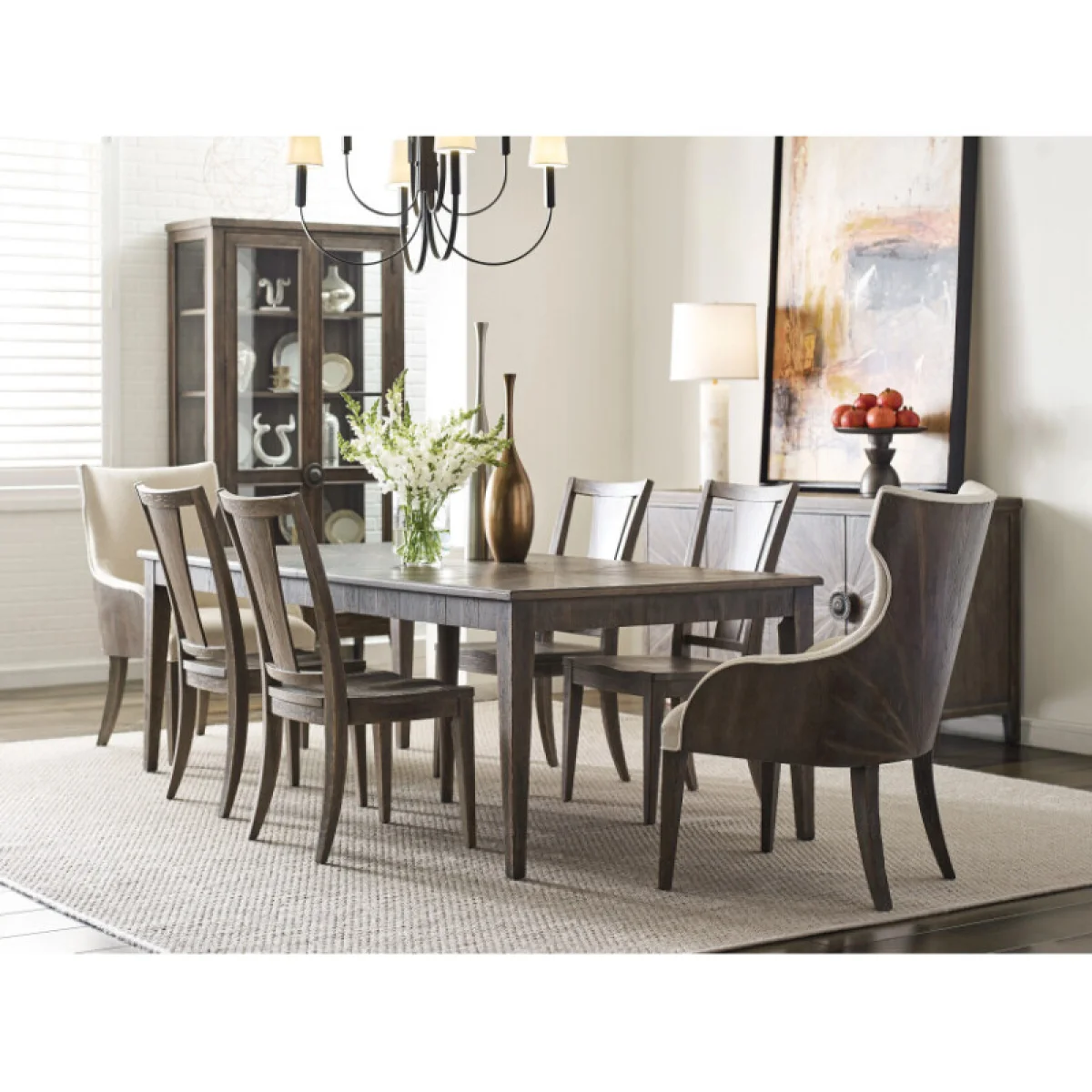 Emporium Darrell Rectangular Dining Table Dining Tables American Drew 4