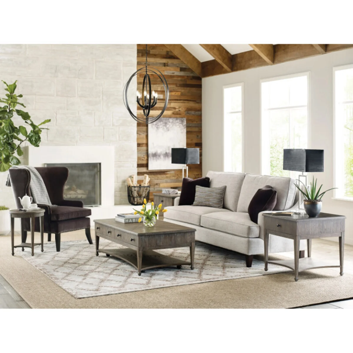 Emporium Carmine Rectangular Coffee Table Cocktail & Coffee Tables American Drew 4