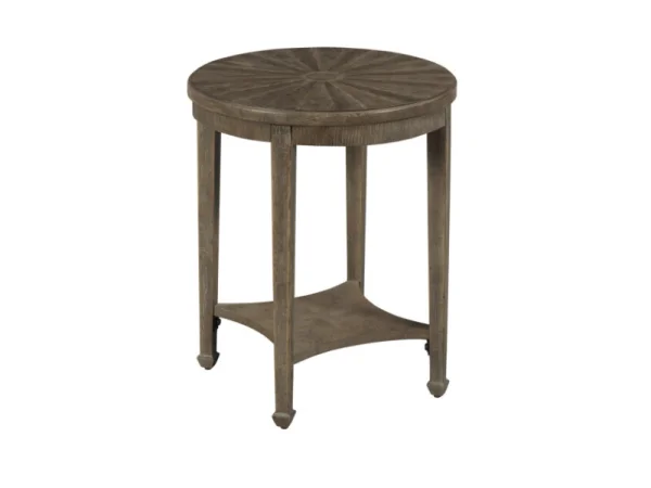 Emporium Sutter Round End Table End tables Brown
