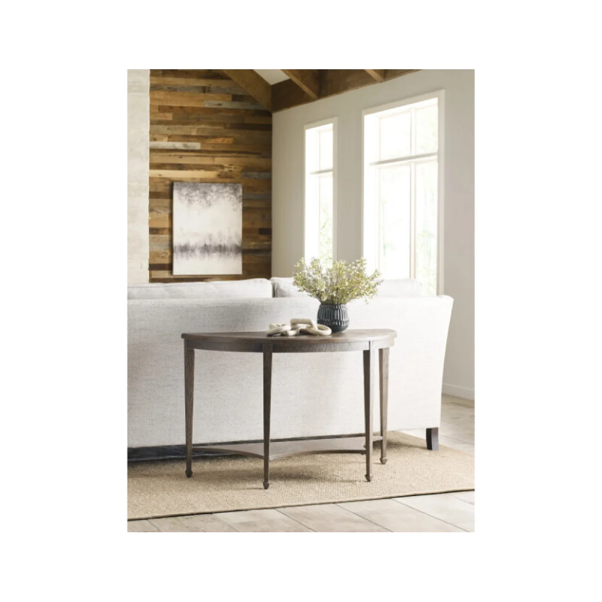 Emporium Maurice Demilune Console Sofa Tables American Drew 4