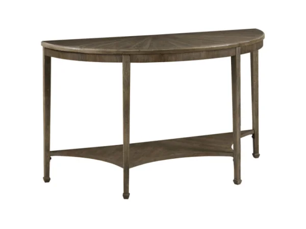 Emporium Maurice Demilune Console Sofa Tables Gray