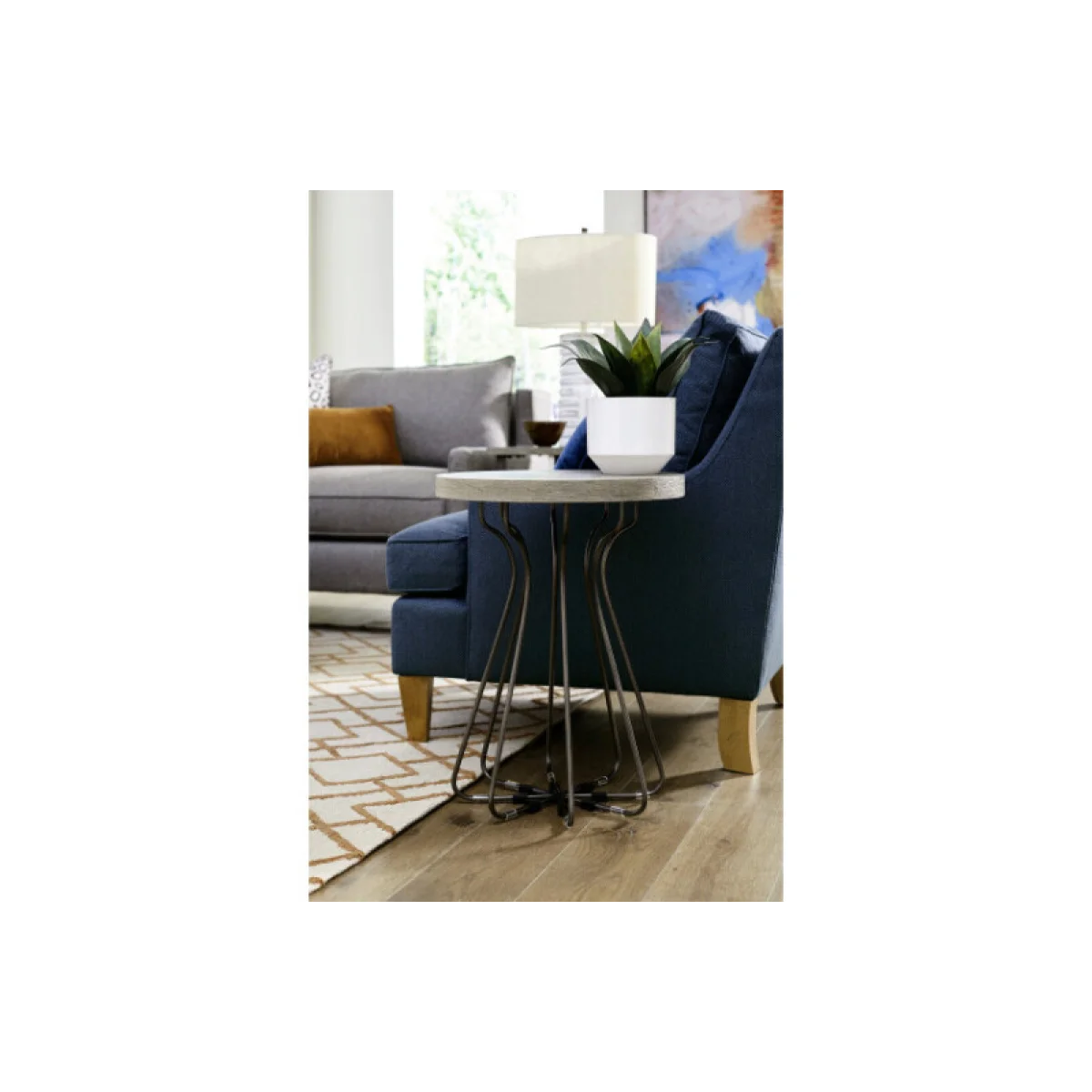 Creston Brielle Round Accent Table Accent Furniture Accent Furniture 6