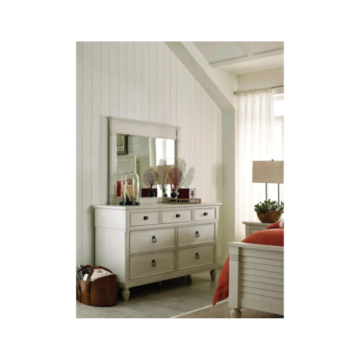 Grand Bay Lewes Landscape Mirror Bedroom Mirrors American Drew 4