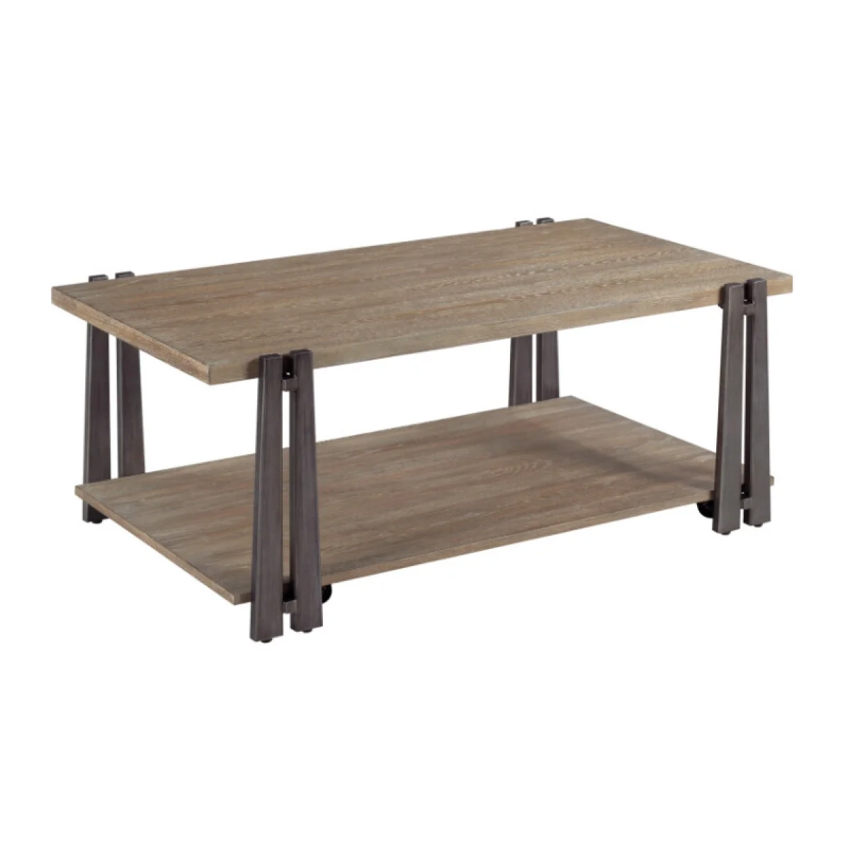 Pasadena-hamilton Rectangular Coffee Table Cocktail & Coffee Tables Brown 4