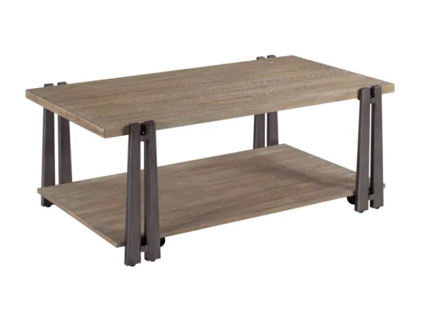 Pasadena-hamilton Rectangular Coffee Table Cocktail & Coffee Tables Brown