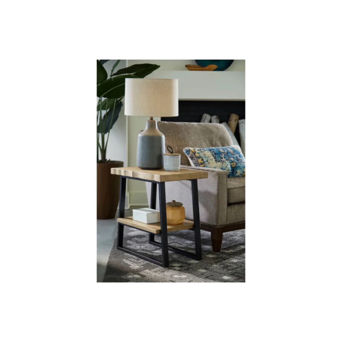 Chairside Table Chairside Tables Brown 6