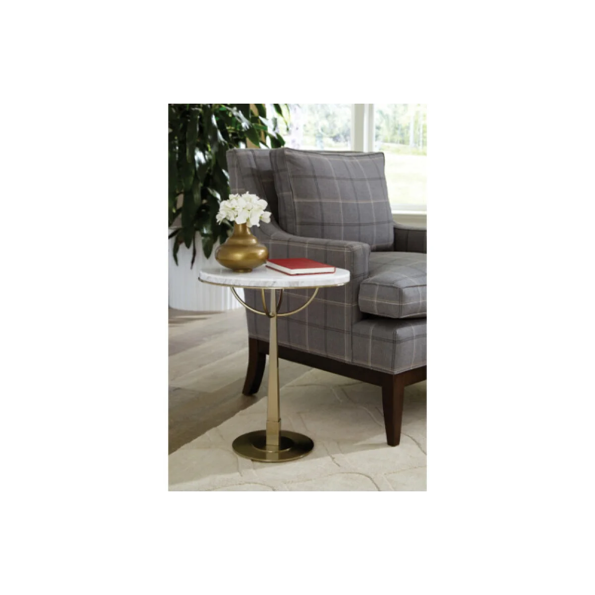 Galerie Oval Spot Table Chairside Tables Chairside Tables 6